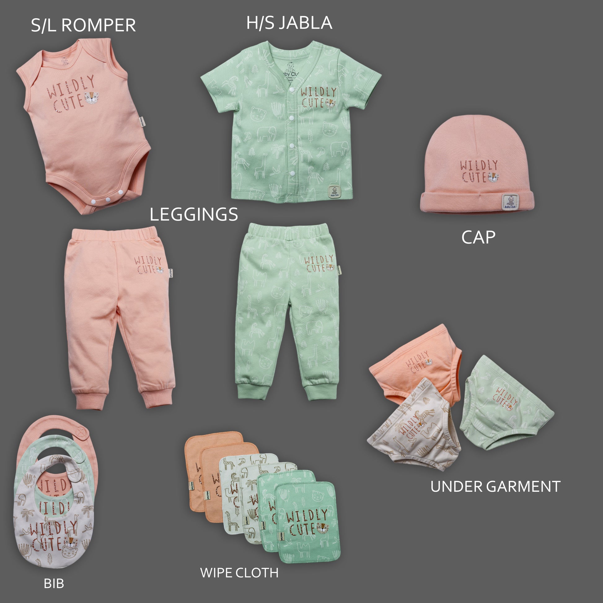 17-pcs Organic baby gift set - parentree.co