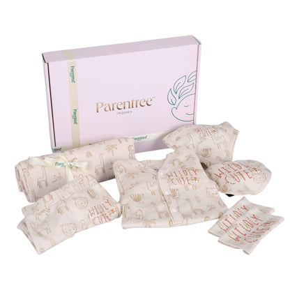 Organic Cotton - Baby Kit (Ivory)- 07 Pcs.