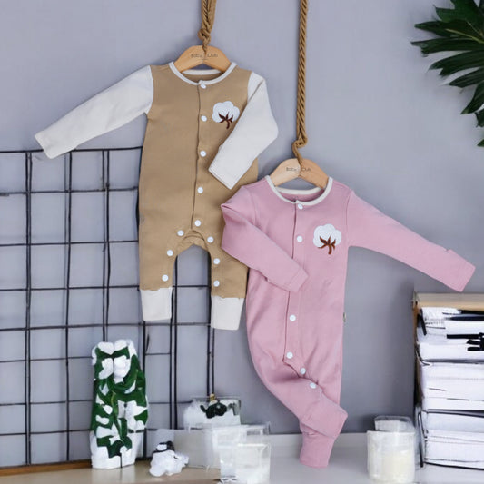 Organic Cotton Romper Set PK- 2 Pack - parentree.co