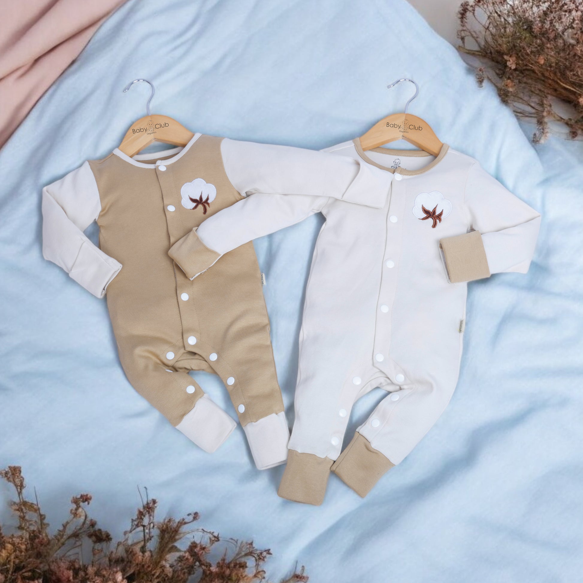 Organic Cotton Romper Set IK- 2 Pack - parentree.co