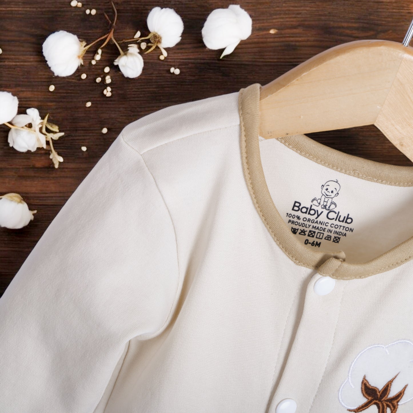 Organic Cotton Romper I & Cap - parentree.co