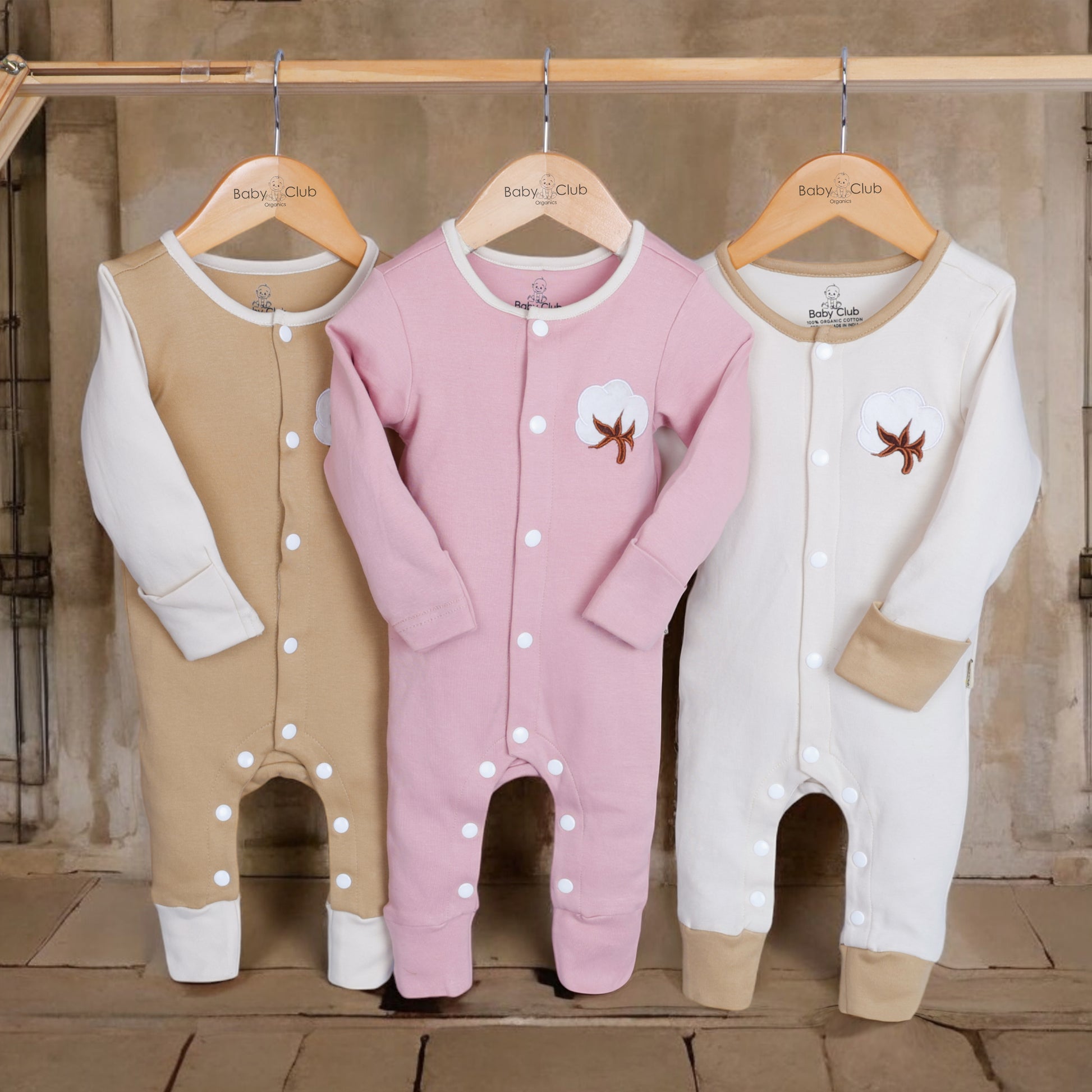Organic Cotton Romper Set IPK - 3 Pack - parentree.co
