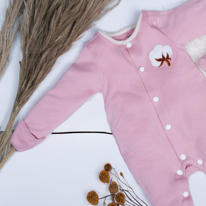Organic Cotton - Romper Pink - parentree.co