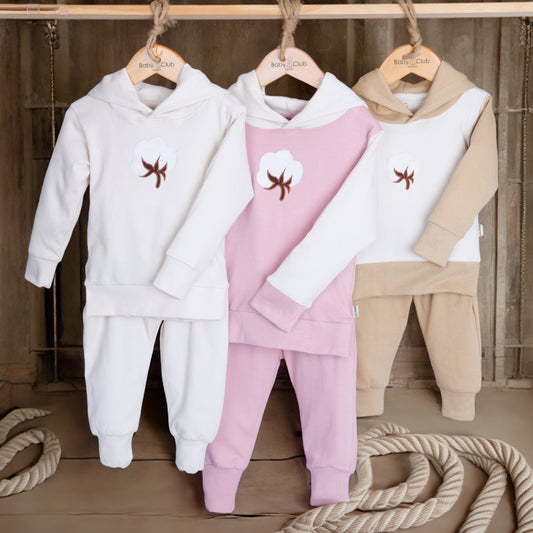 Organic Cotton Hoodie Set - 3 Pack - parentree.co