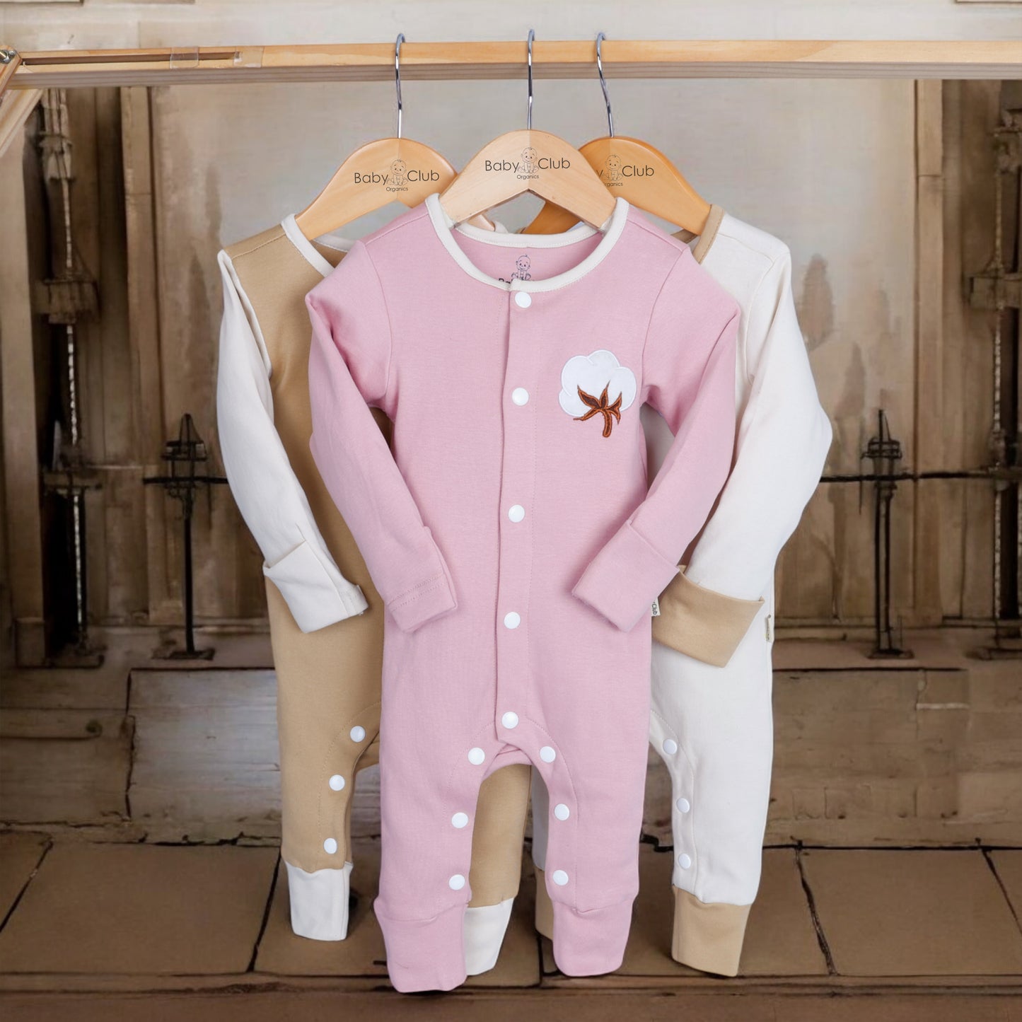 Organic Cotton Romper Set IPK - 3 Pack - parentree.co