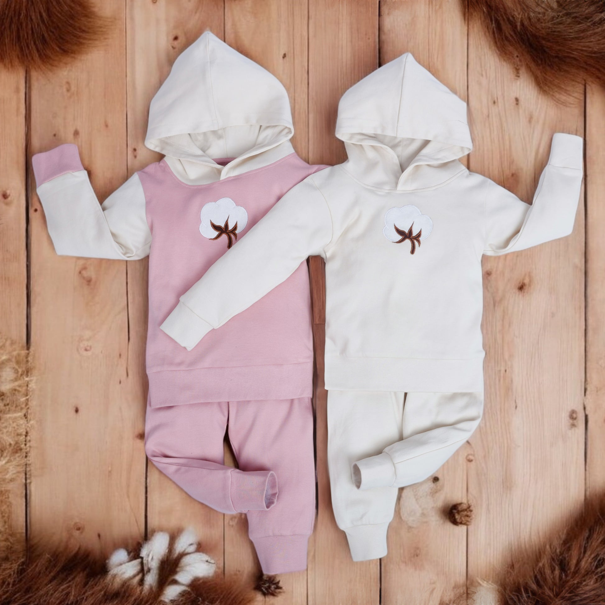 Organic Cotton Hoodie Set IP - 2 Pack - parentree.co