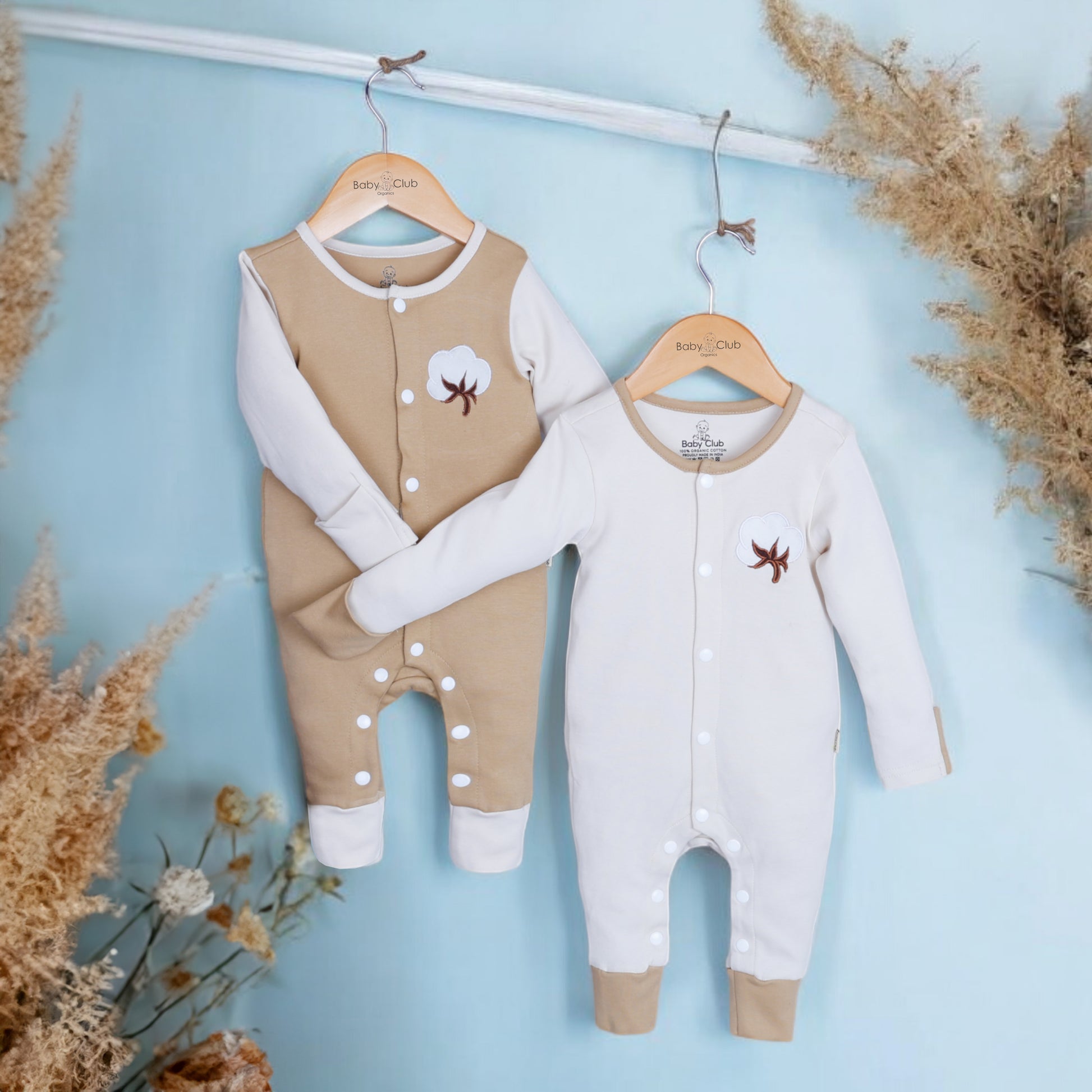 Organic Cotton Romper Set IK- 2 Pack - parentree.co
