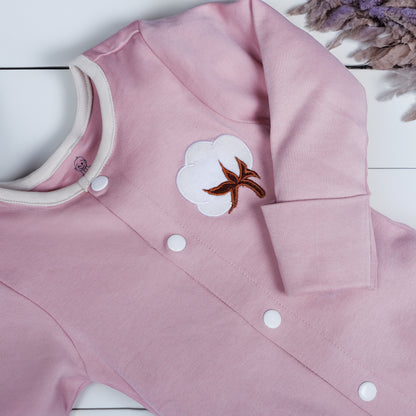 Organic Cotton - Romper Pink - parentree.co