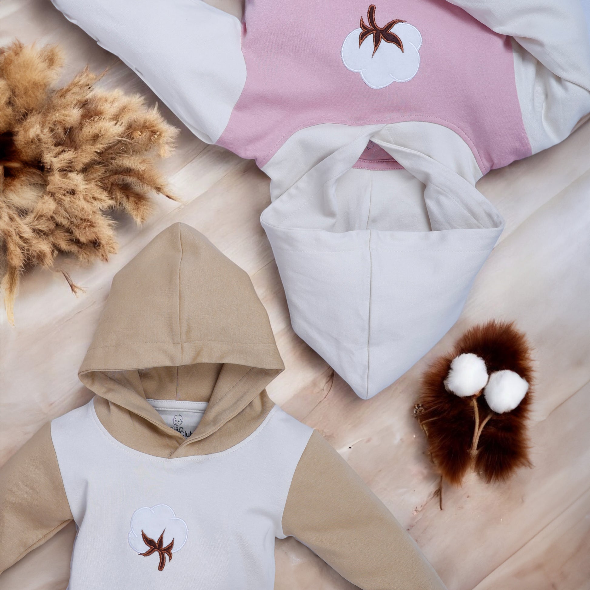Organic Cotton Hoodie Set KP - 2 Pack - parentree.co