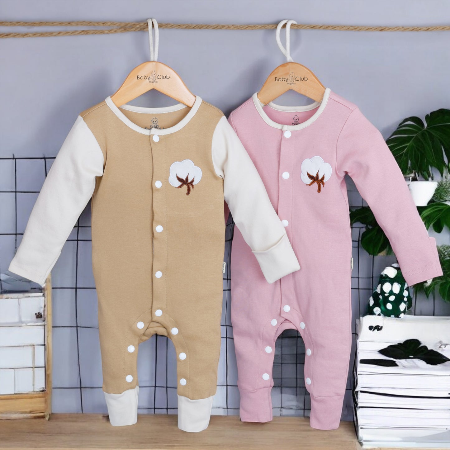 Organic Cotton Romper Set PK- 2 Pack - parentree.co
