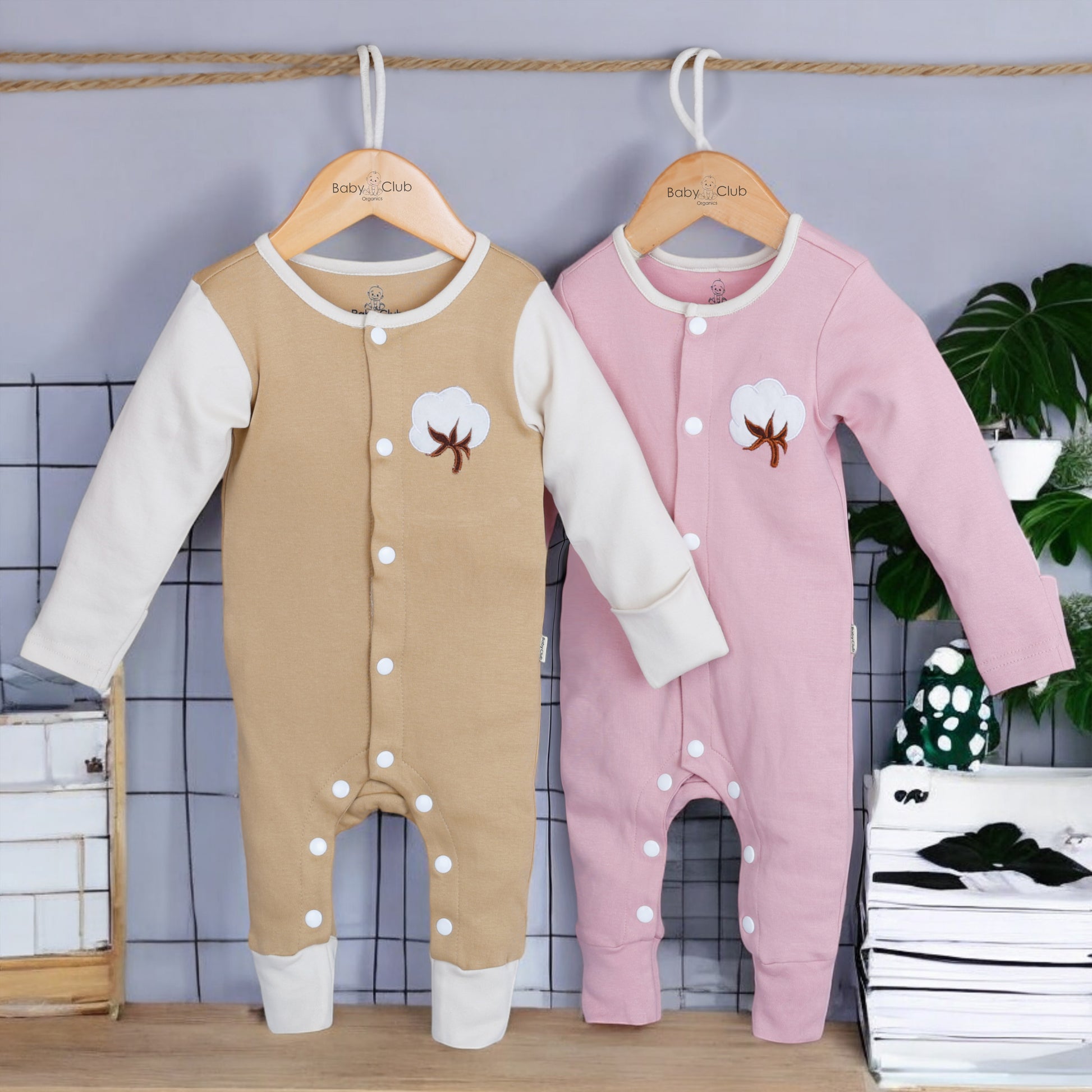 Organic Cotton Romper Set PK- 2 Pack - parentree.co