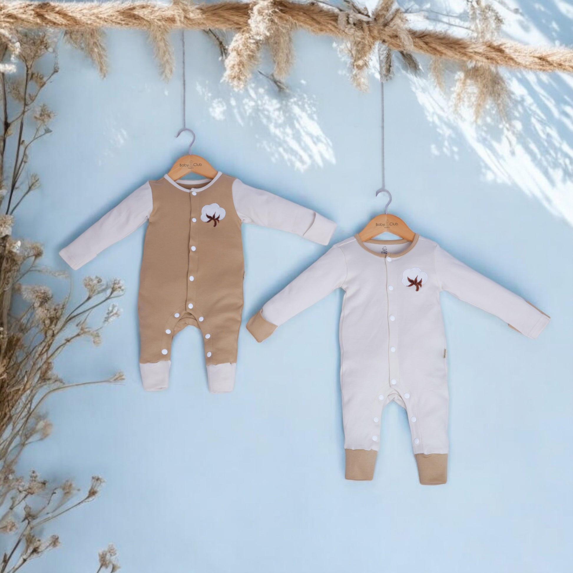 Organic Cotton Romper Set IK- 2 Pack - parentree.co
