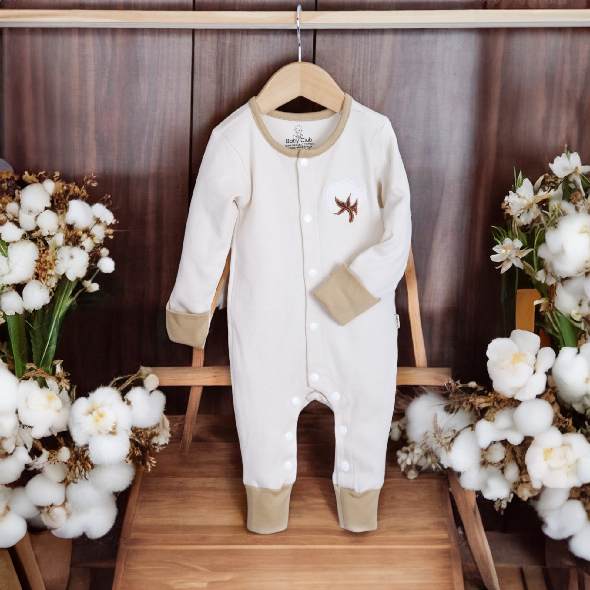 Organic Cotton Romper I & Cap - parentree.co
