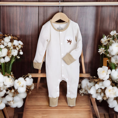 Organic Cotton Romper I & Cap - parentree.co