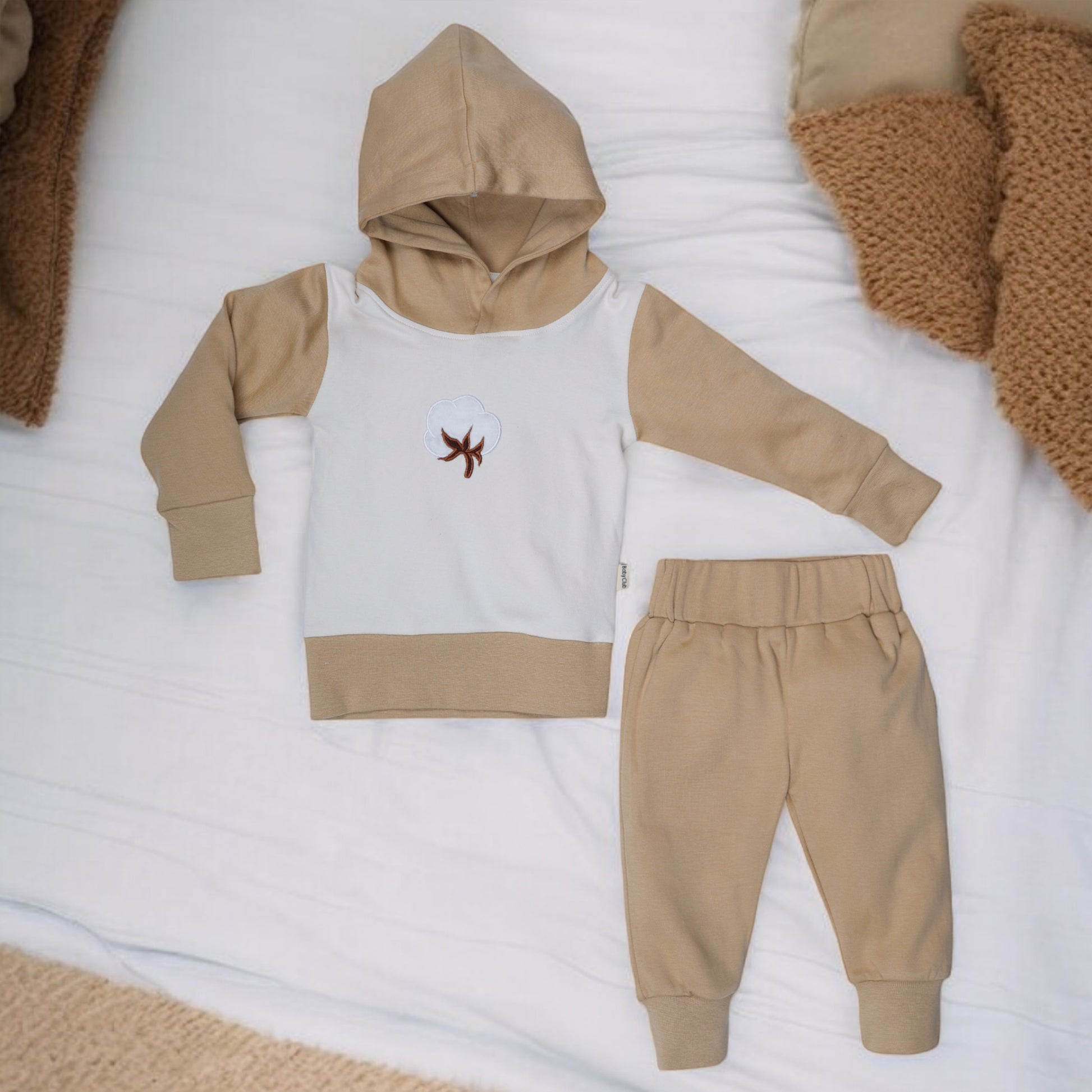 Organic Cotton Hoodie Set IK - parentree.co