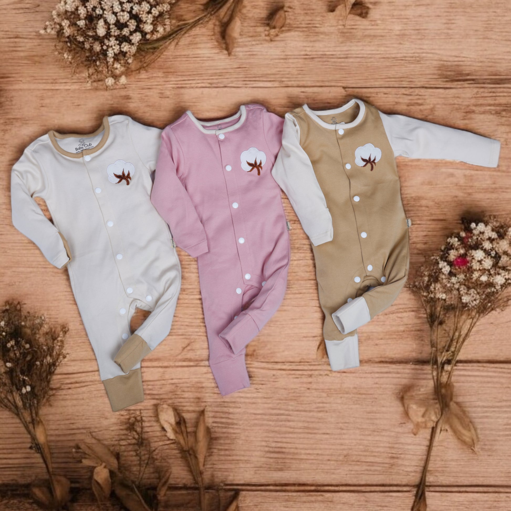 Organic Cotton Romper Set IPK - 3 Pack - parentree.co