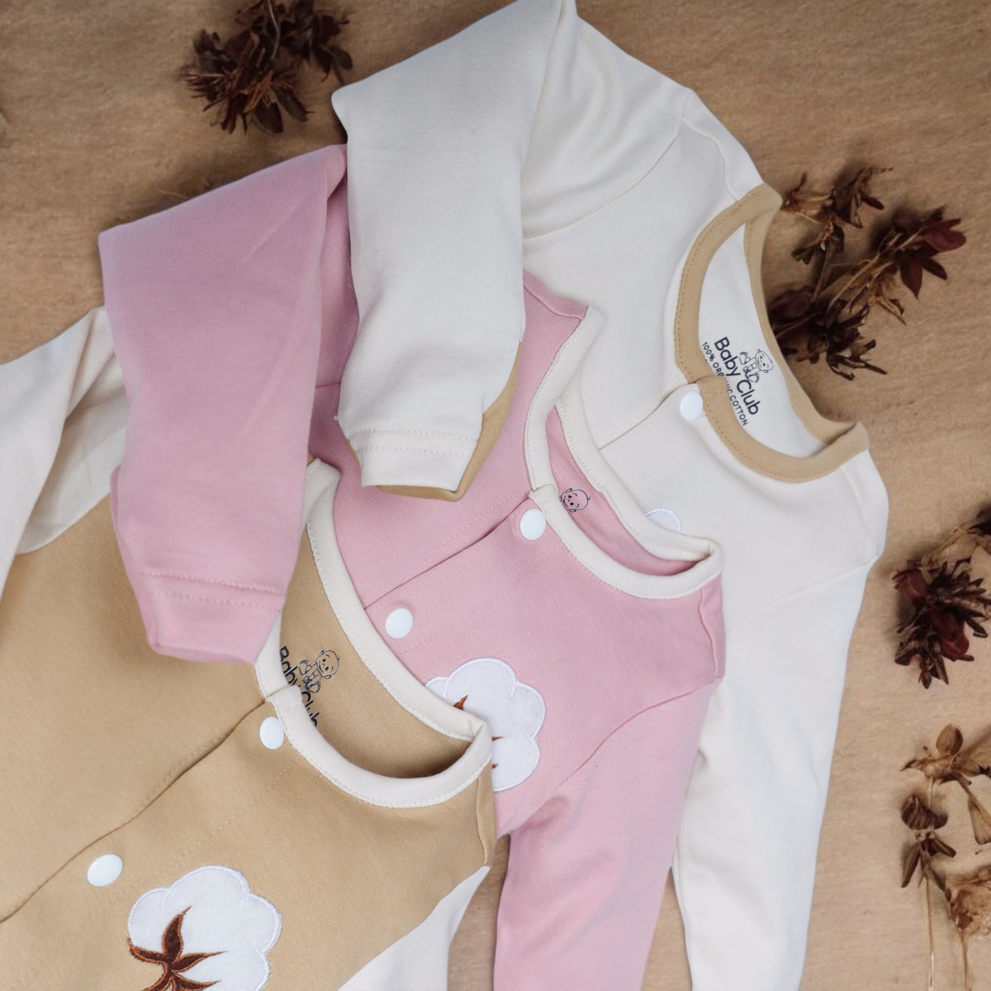 Organic Cotton Romper Set IPK - 3 Pack - parentree.co