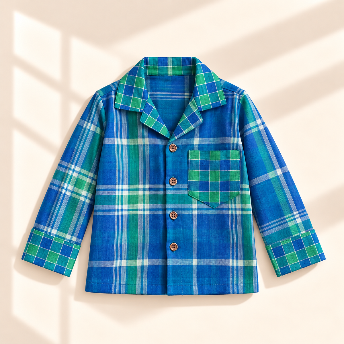 Unisex Muslin Cotton Night Suit - Country Club