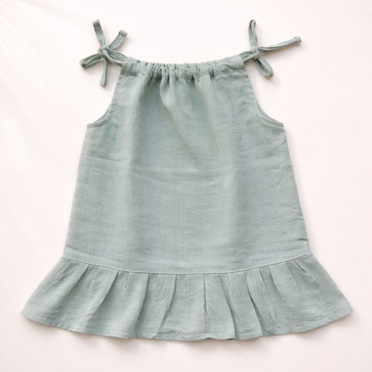 Baby Girl Organic Muslin Knot Frock - Pack of 3