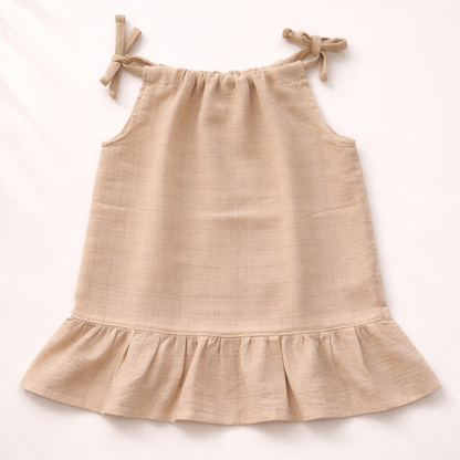 Baby Girl Organic Muslin Knot Frock - Pack of 3