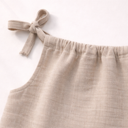 Baby Girl Organic Muslin Knot Frock - Pack of 3