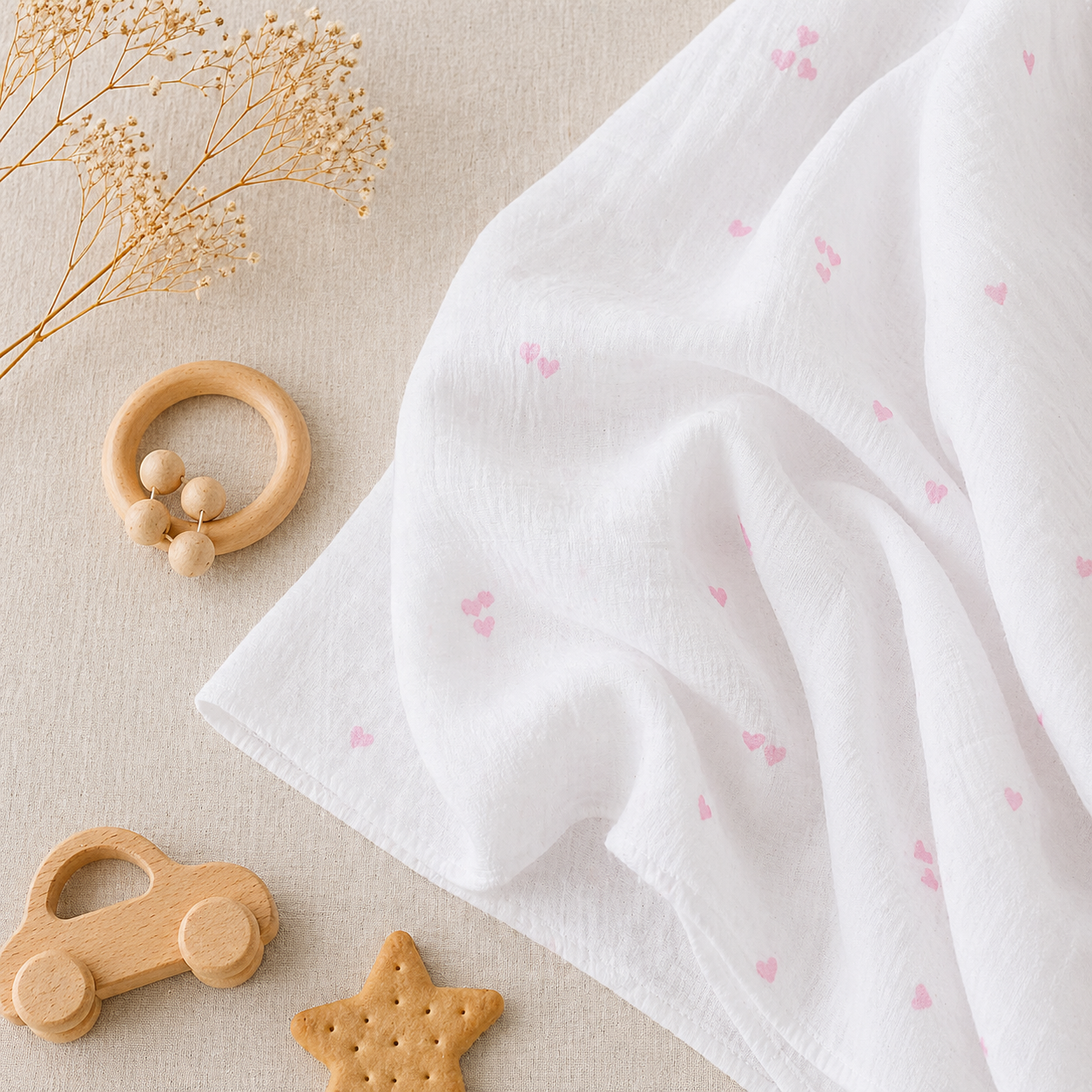 Muslin Swaddle - Tiny Loves
