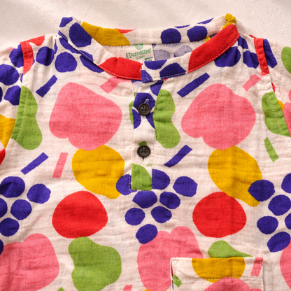 Unisex soft Muslin Nightwear - Fruit Punch