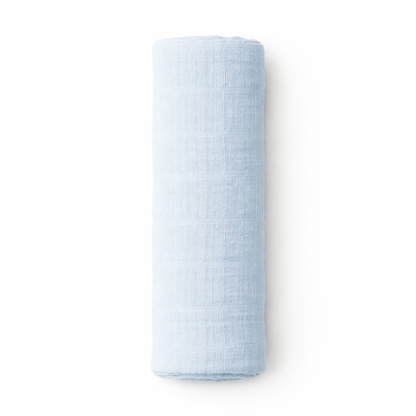 Muslin Swaddle- Powder Blue