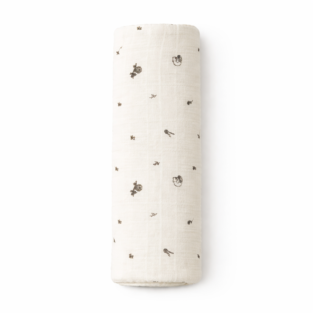 Muslin Swaddle - Doodle Dreams