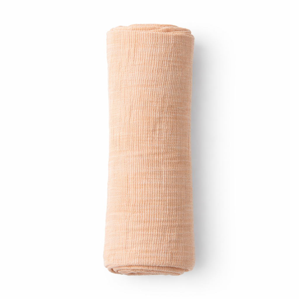 Muslin Swaddle - Peach Sorbet