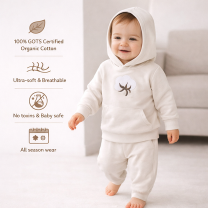 Everyday Cotton Loungewear Set - Ivory