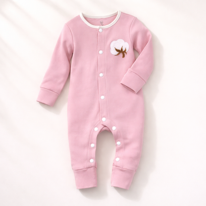 Organic Cotton - Romper Pink