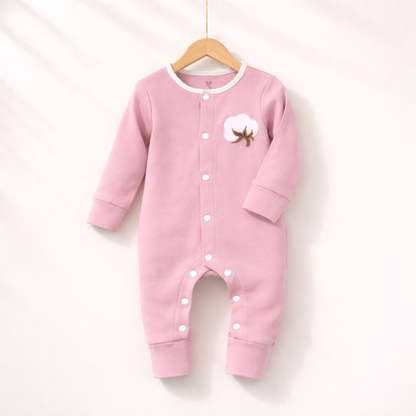 Organic Cotton - Romper Pink