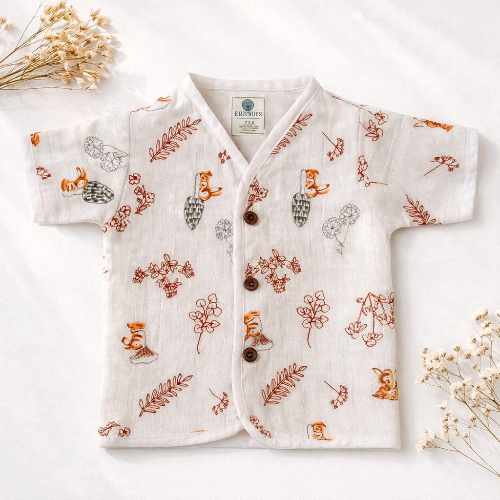 Organic Muslin Unisex Jabla - Nature Nest
