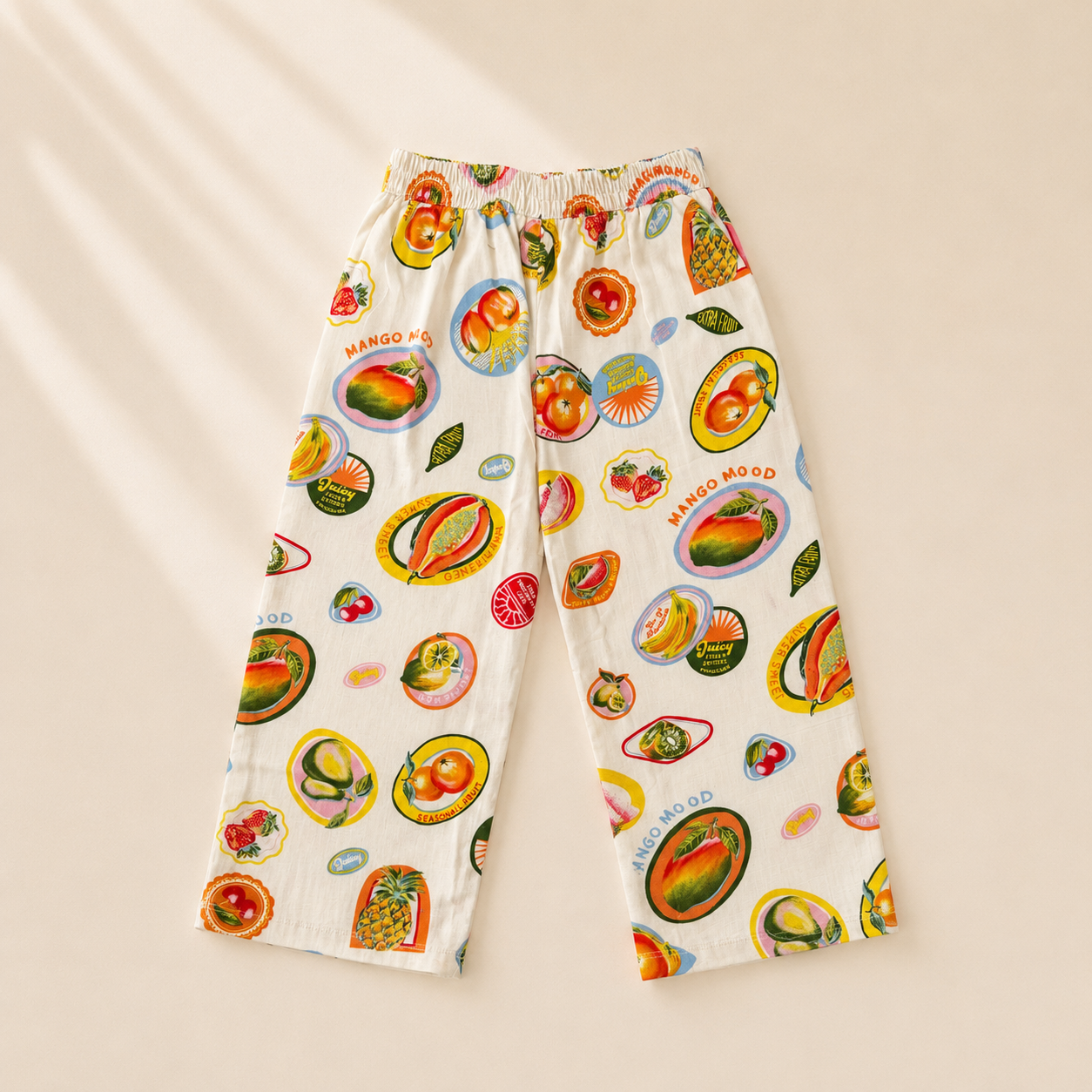 Unisex Crinkle Muslin Nightwear - Mango Mood