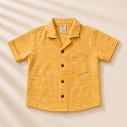 Unisex Crinkle Muslin Nightwear - Honey Dot