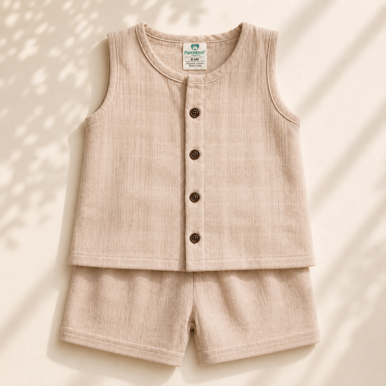 Muslin Jabla Set - The Biscuit