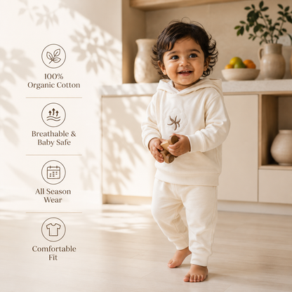 Everyday Cotton Loungewear Set - Ivory
