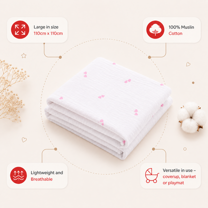 Muslin Swaddle - Tiny Loves