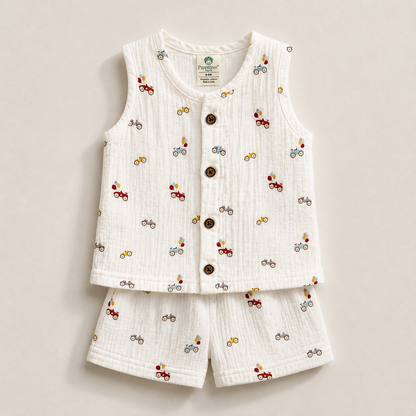 Muslin Jabla Set - Little Driver