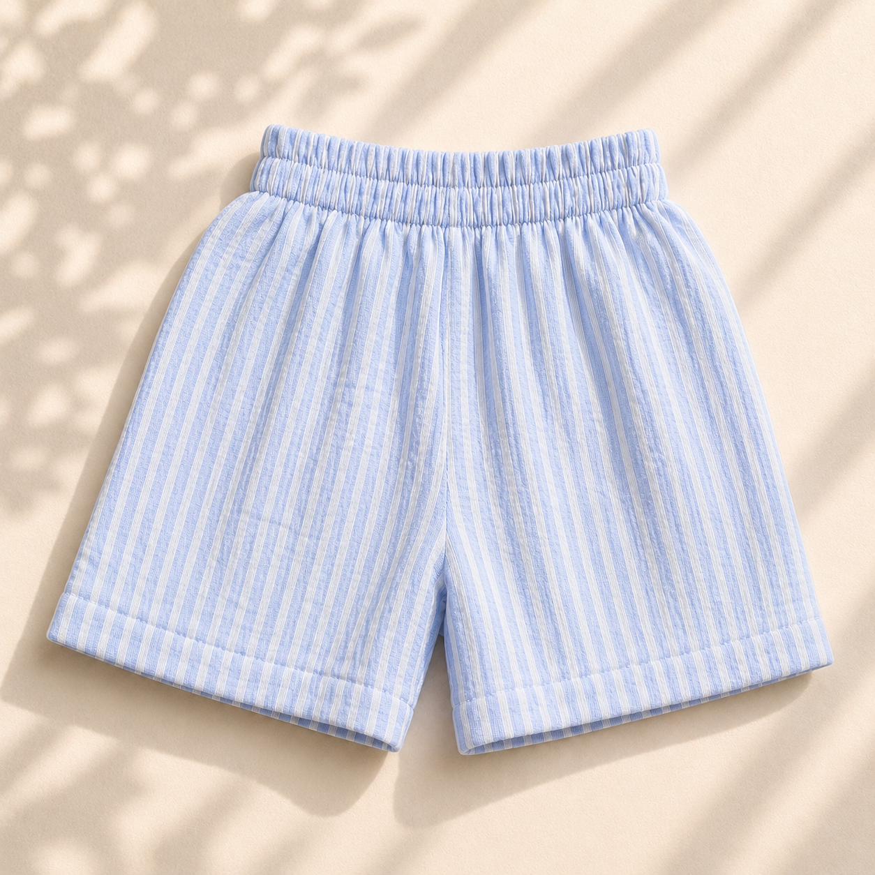 Muslin Jabla Set - Sky Striped