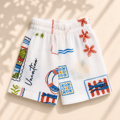 Muslin Jabla Set - Little Sailor