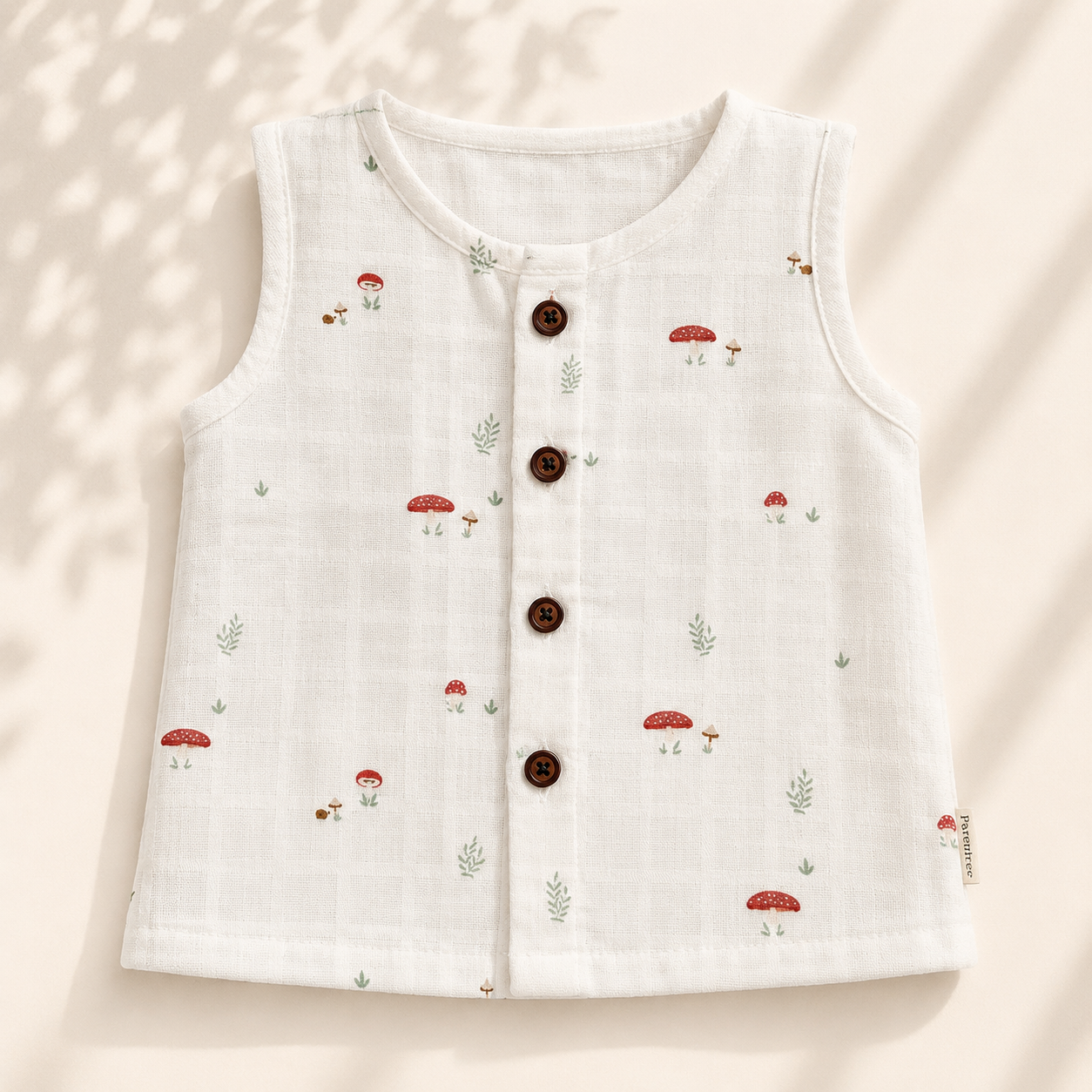 Muslin Jabla Set - Little Mushroom