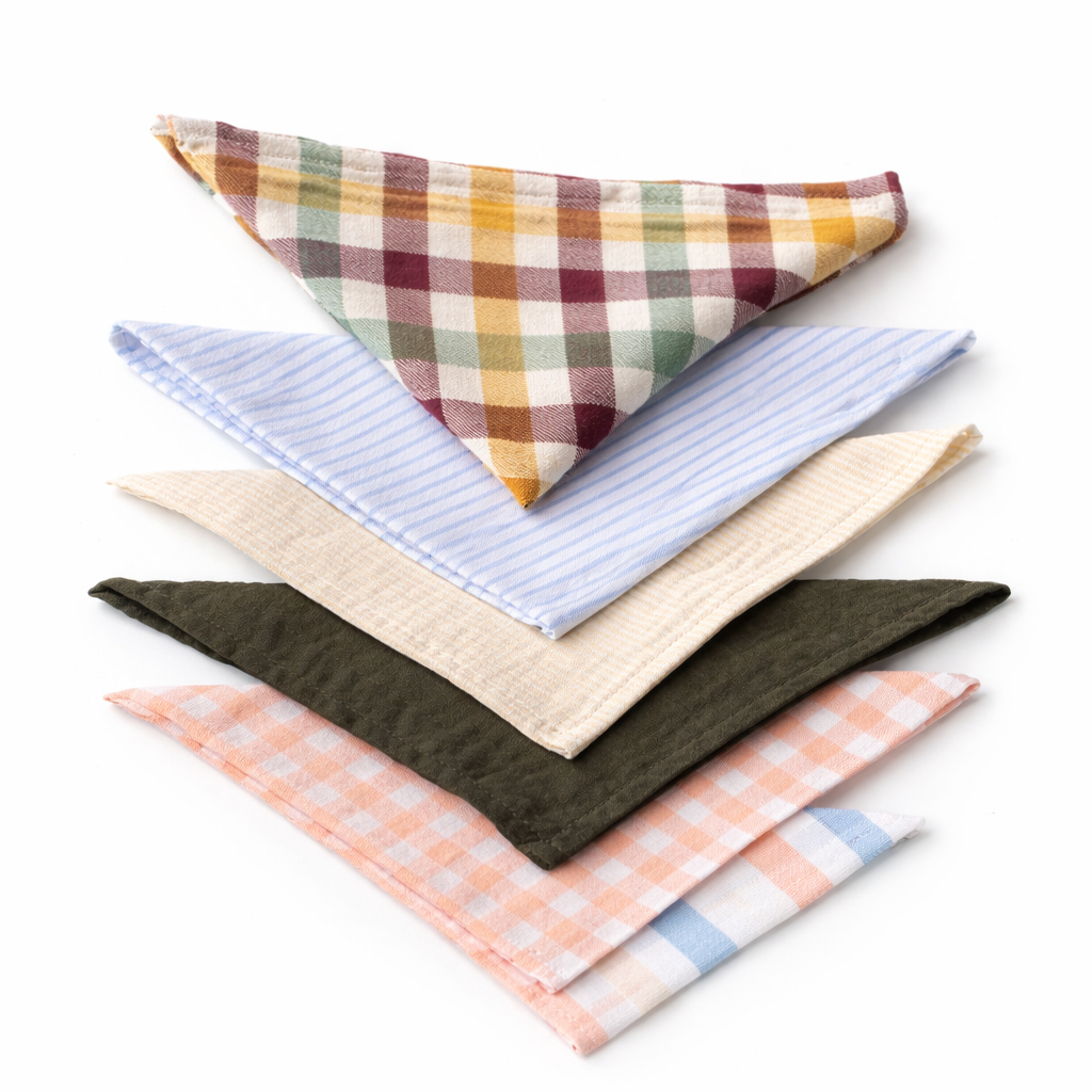 Organic Cotton -Muslin  Face Wipes 6 Pack