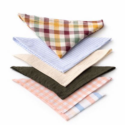 Organic Cotton -Muslin  Face Wipes 6 Pack
