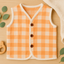 Peach Gingham
