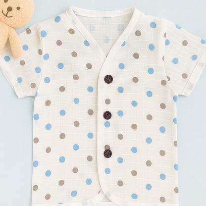 Organic Muslin Jabla - Polka Dot