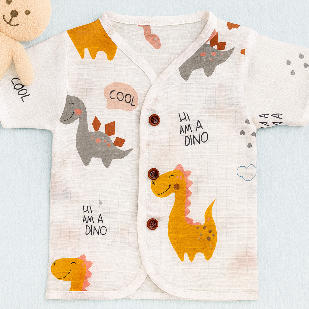 Organic Muslin Jabla - Polka Dot