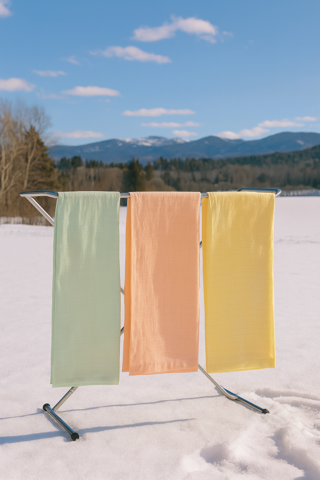 Organic muslin Swaddle 3 pcs - Pastel Colours