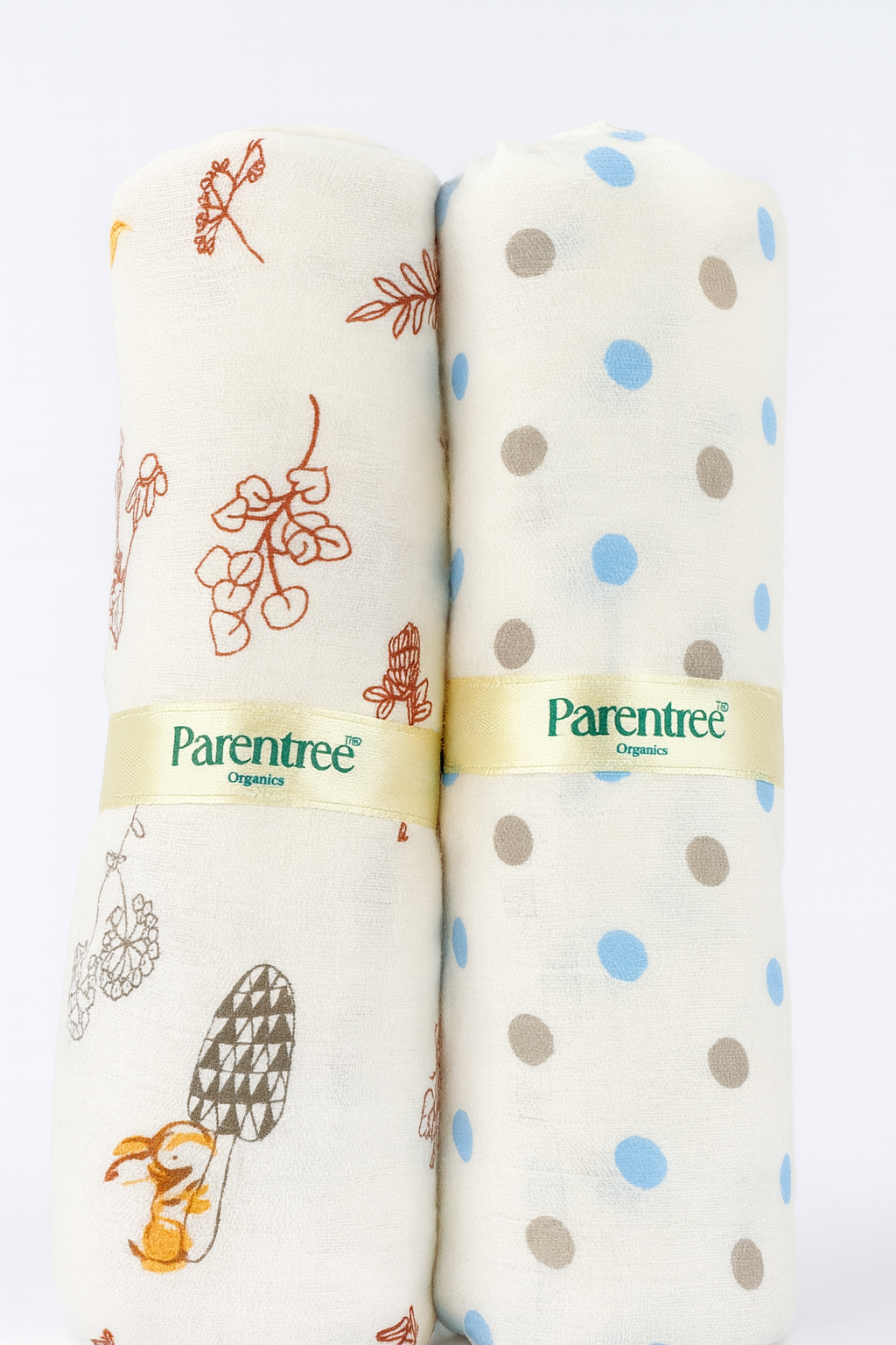 Organic muslin Swaddle 2 pcs - Pure Play